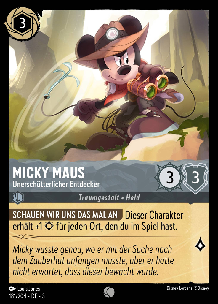 Mickey Mouse - Stalwart Explorer