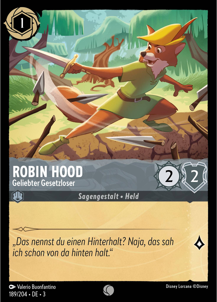 Robin Hood - Beloved Outlaw (Foil)