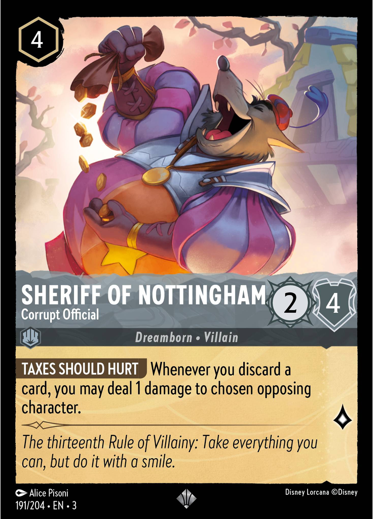 Sheriff of Nottingham - Corrupt Official (Foil)