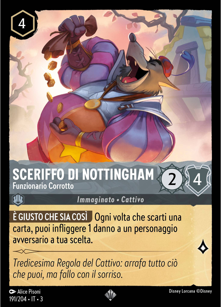 Sheriff of Nottingham - Corrupt Official (Foil)