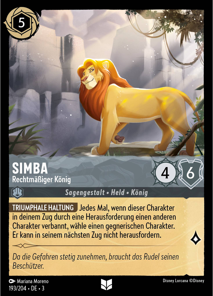 Simba - Rightful King (Foil)