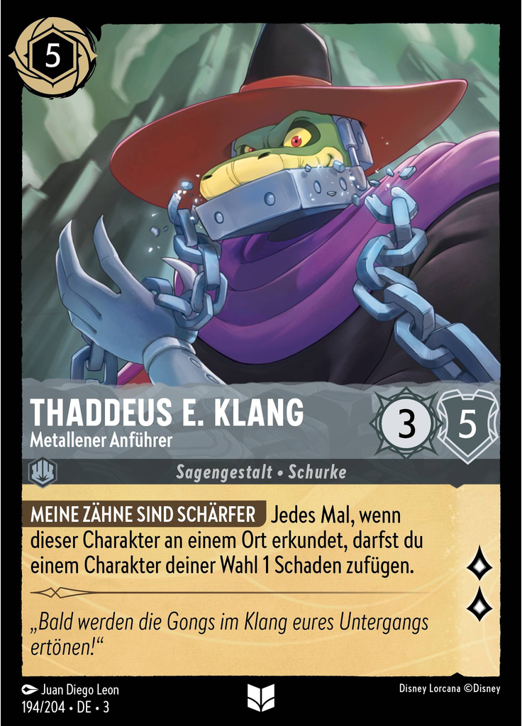 Thaddeus E. Klang - Metallic Leader (Foil)