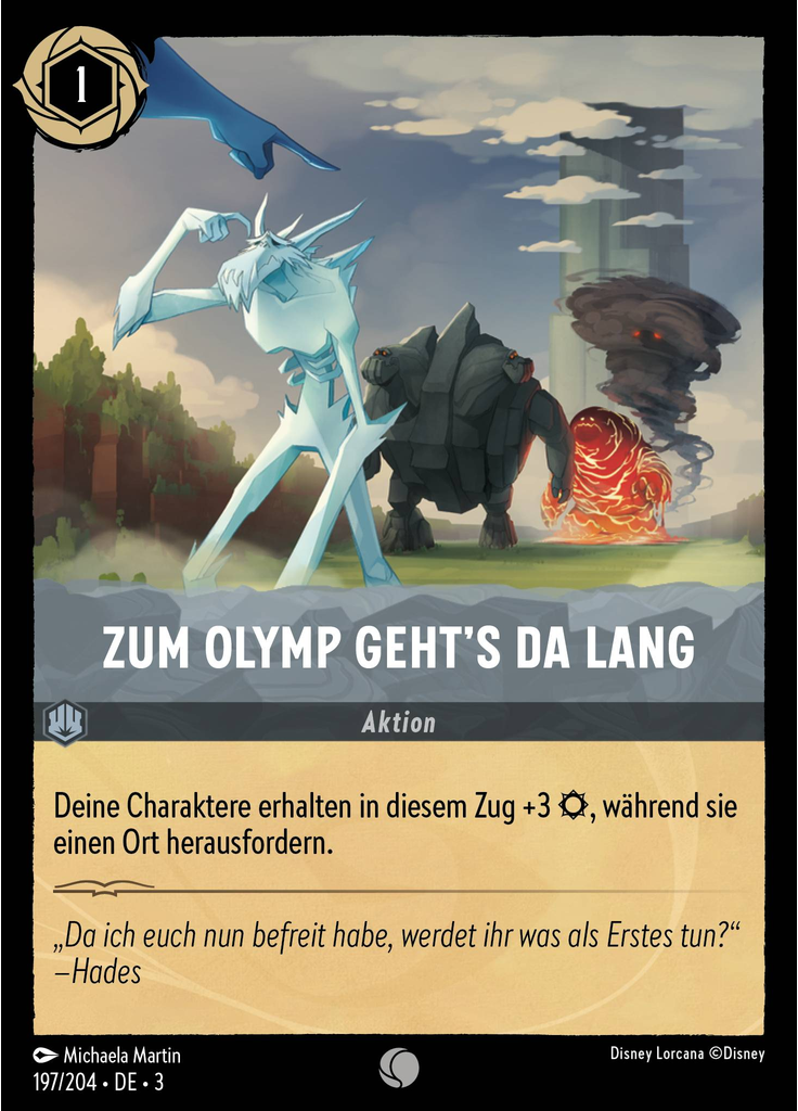Olympus Would Be That Way (Foil)