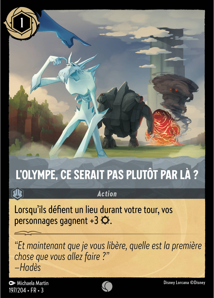 Olympus Would Be That Way (Foil)