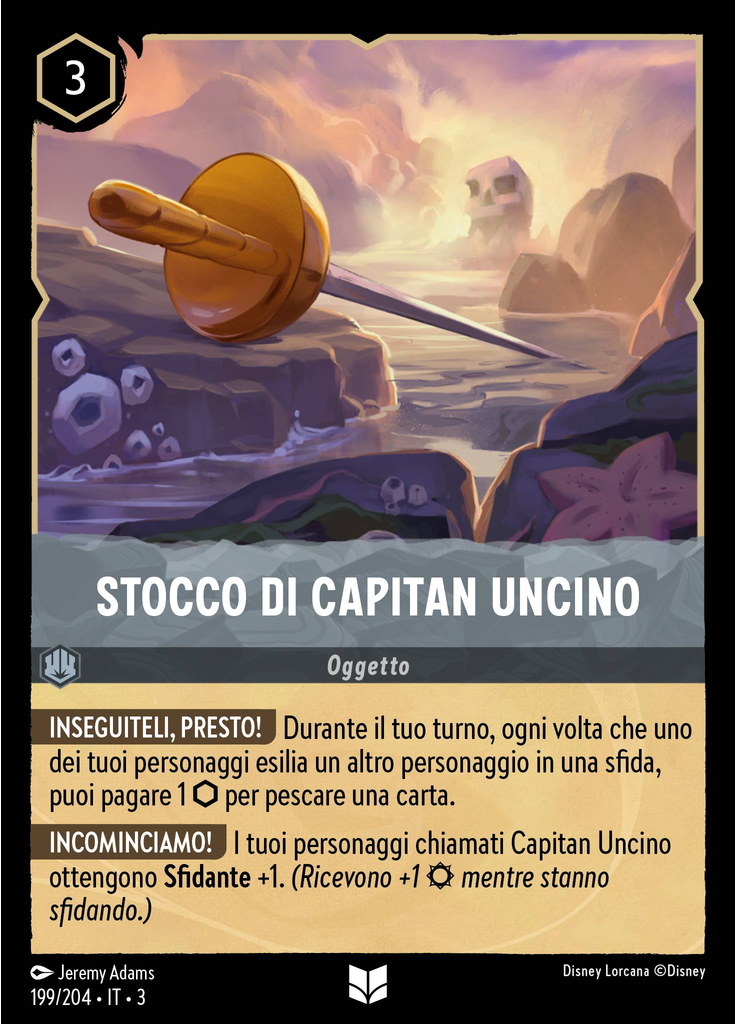 Captain Hook's Rapier (Foil)