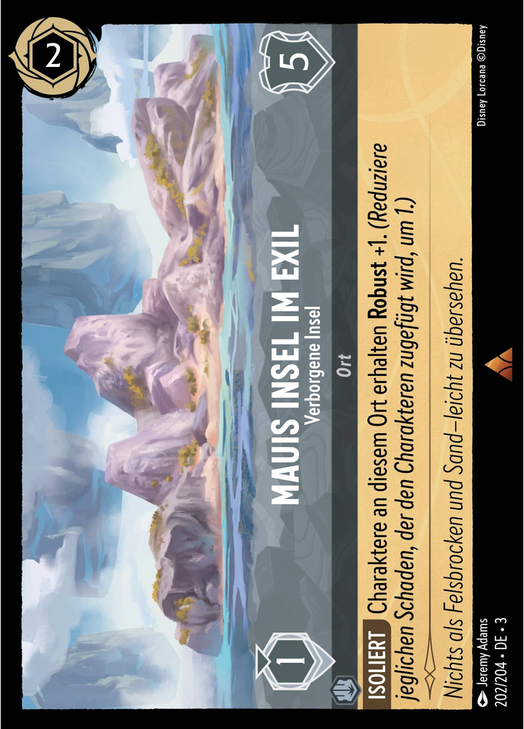 Maui's Place of Exile - Hidden Island (Foil)