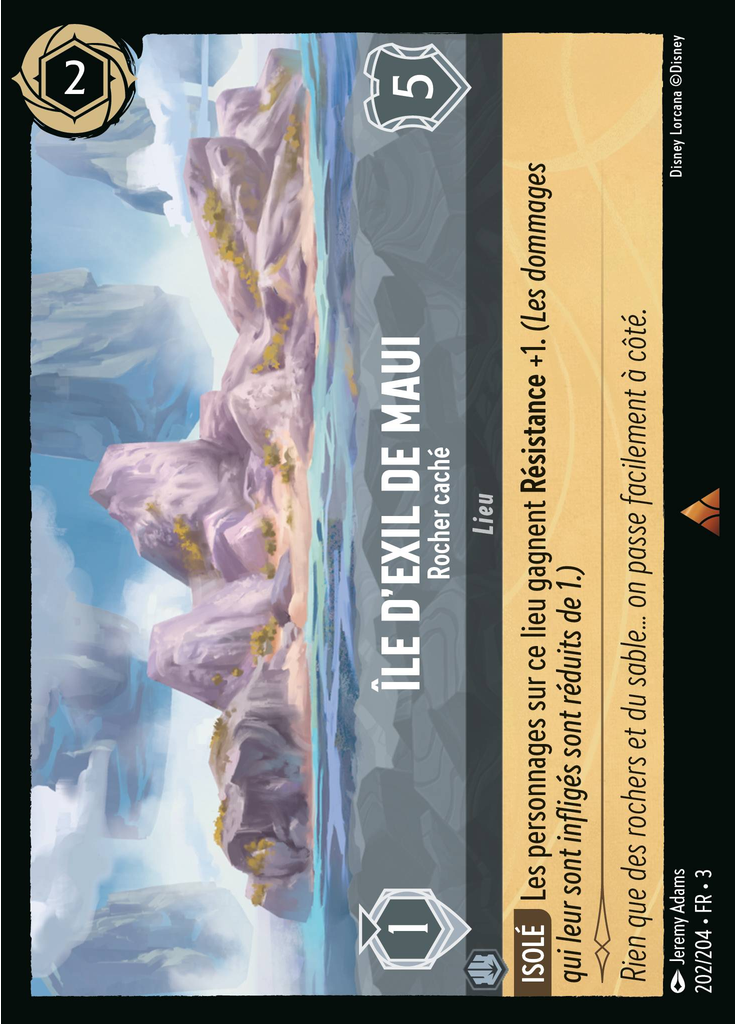 Maui's Place of Exile - Hidden Island (Foil)