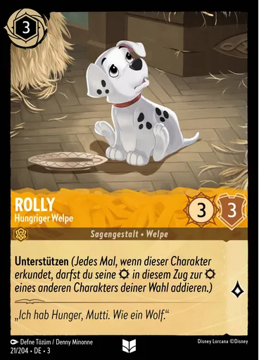 Rolly - Hungry Pup