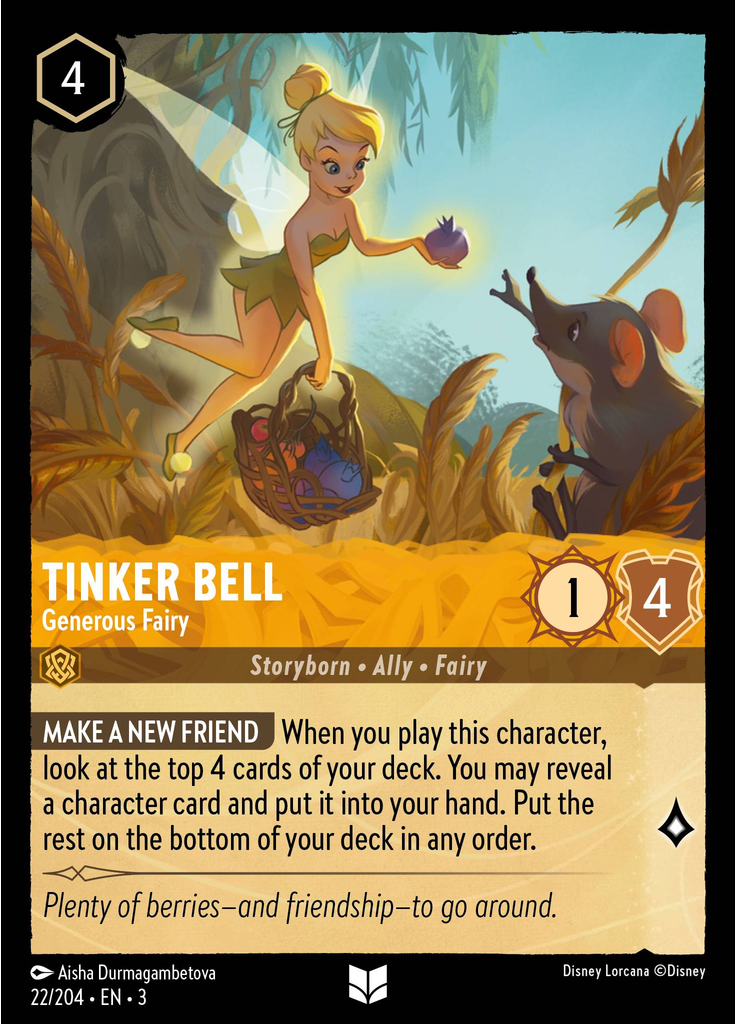 Tinker Bell - Generous Fairy (Foil)