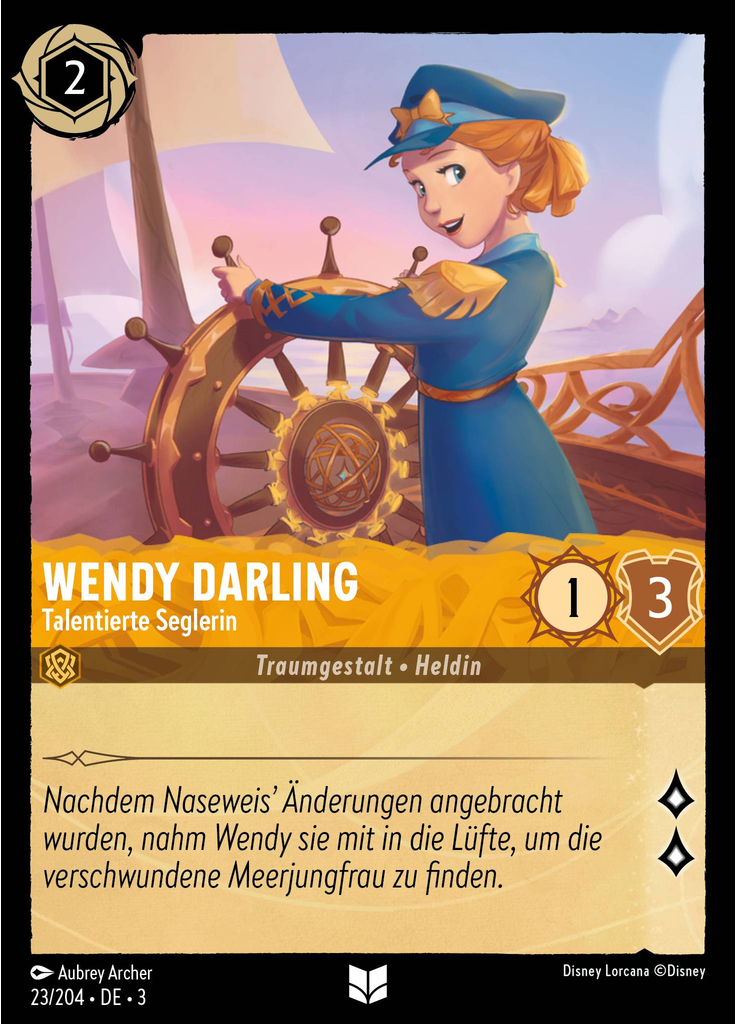 Wendy Darling - Talented Sailor