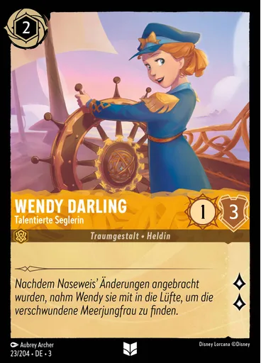 Wendy Darling - Talented Sailor