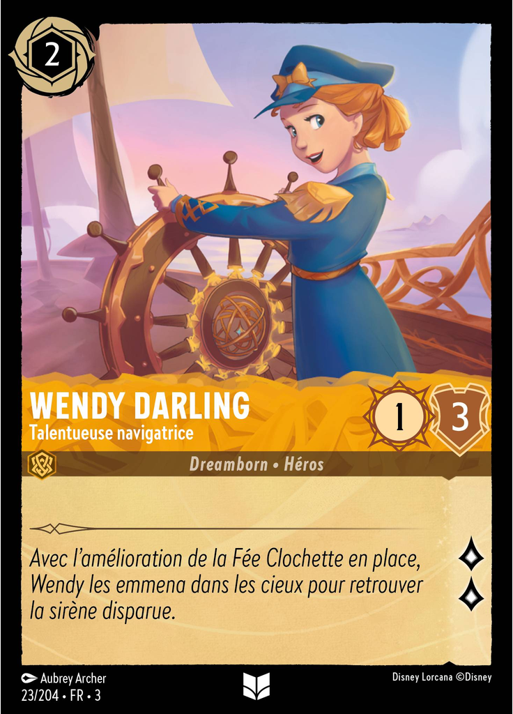 Wendy Darling - Talented Sailor