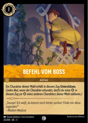 Boss's Orders