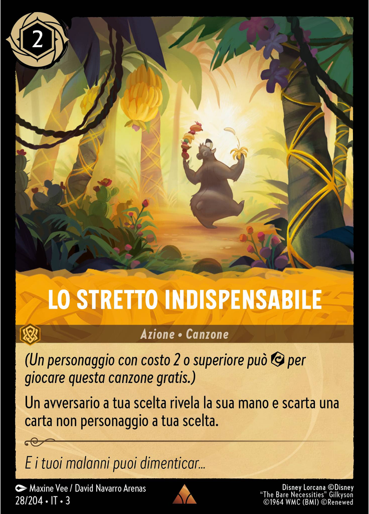 The Bare Necessities (Foil)