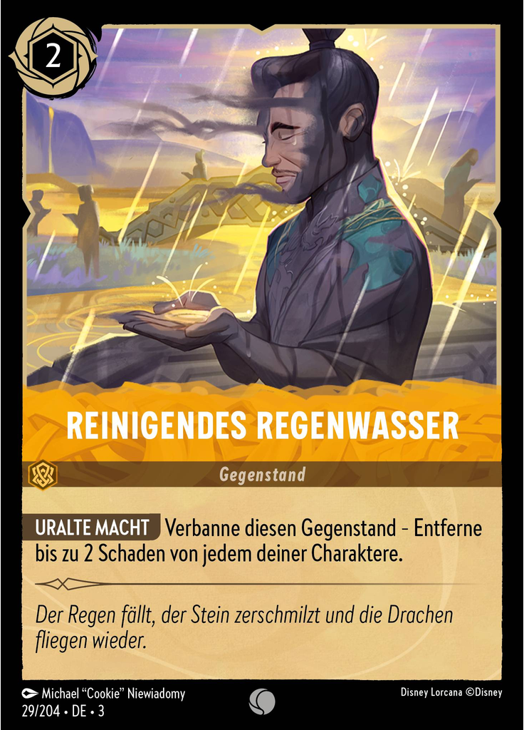 Cleansing Rainwater (Foil)