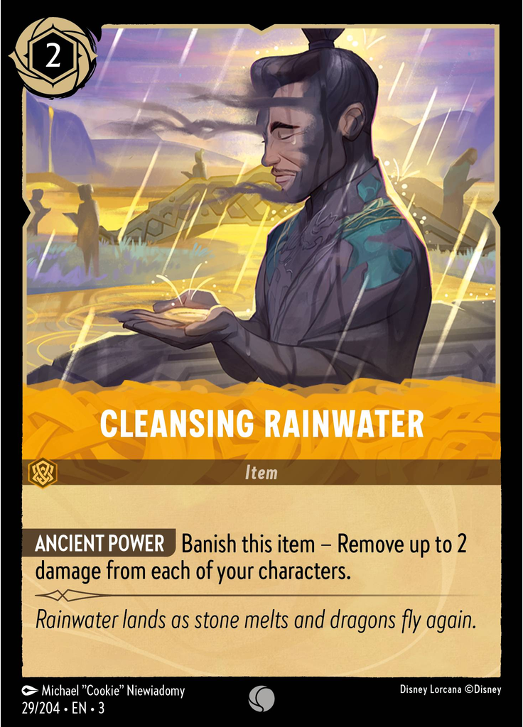 Cleansing Rainwater (Foil)