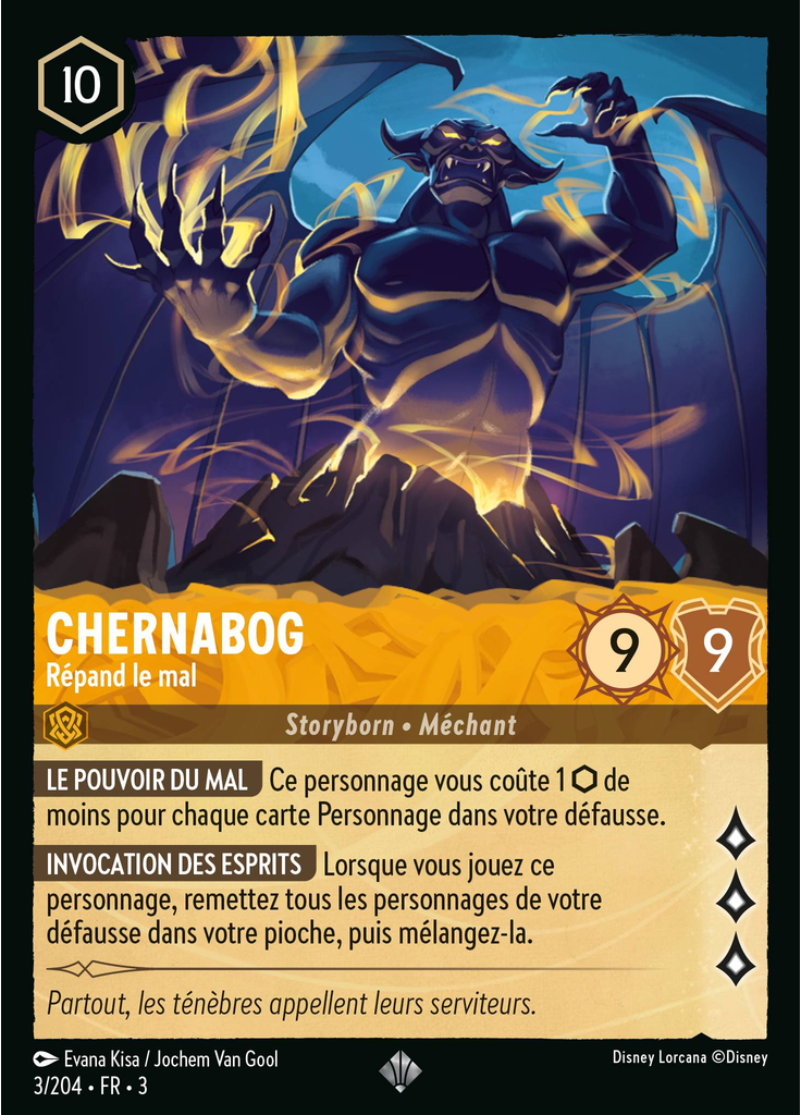 Chernabog - Evildoer (Foil)