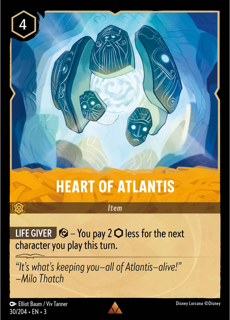 Heart of Atlantis (Foil)