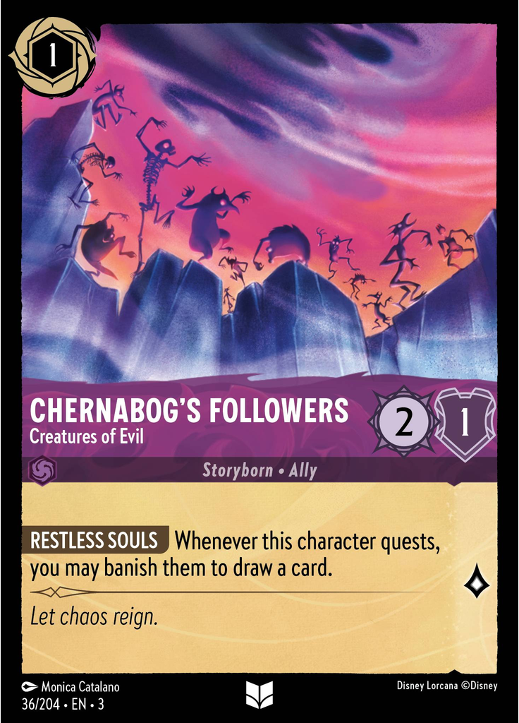 Chernabog's Followers - Creatures of Evil (Foil)
