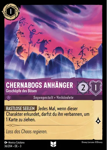 Chernabog's Followers - Creatures of Evil
