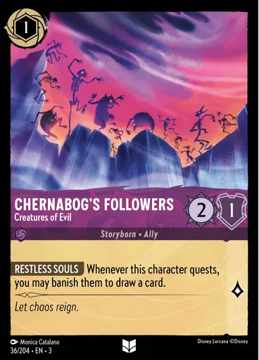 Chernabog's Followers - Creatures of Evil