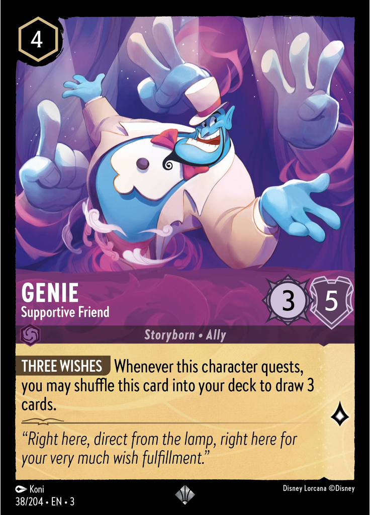 Genie - Supportive Friend (Foil)