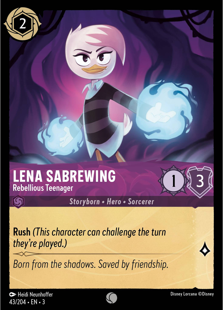 Lena Sabrewing - Rebellious Teenager (Foil)