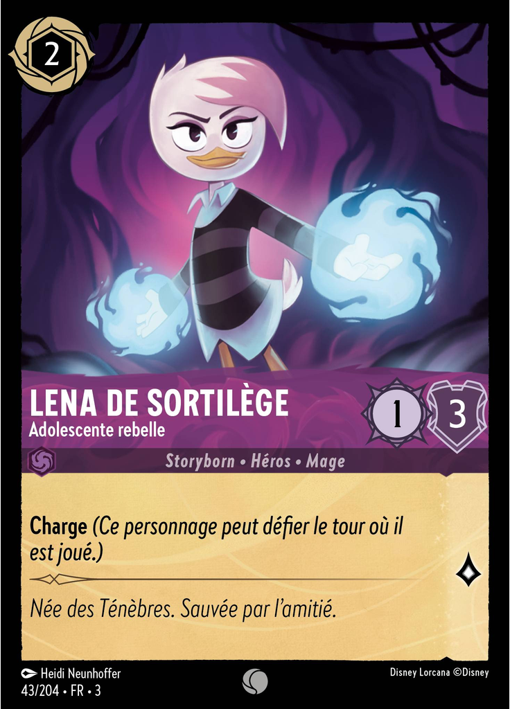 Lena Sabrewing - Rebellious Teenager