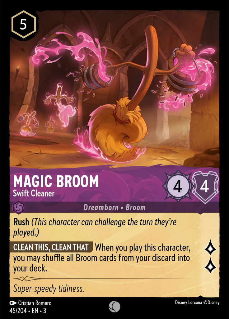 Magic Broom - Swift Cleaner (Foil)