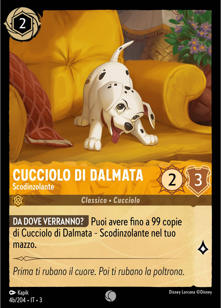 Dalmatian Puppy - Tail Wagger (Foil)