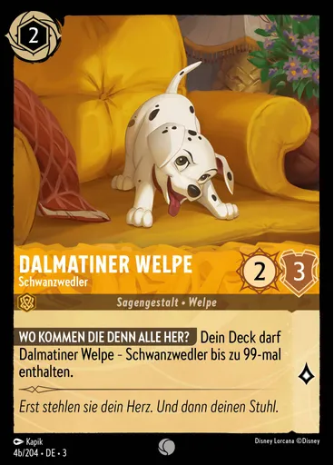 Dalmatian Puppy - Tail Wagger