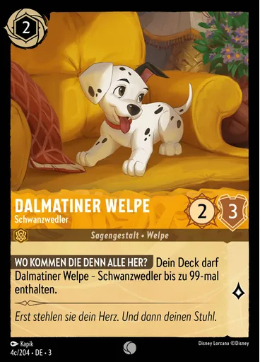 Dalmatian Puppy - Tail Wagger