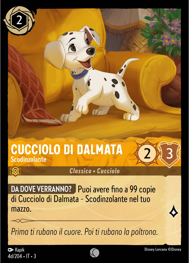 Dalmatian Puppy - Tail Wagger (Foil)