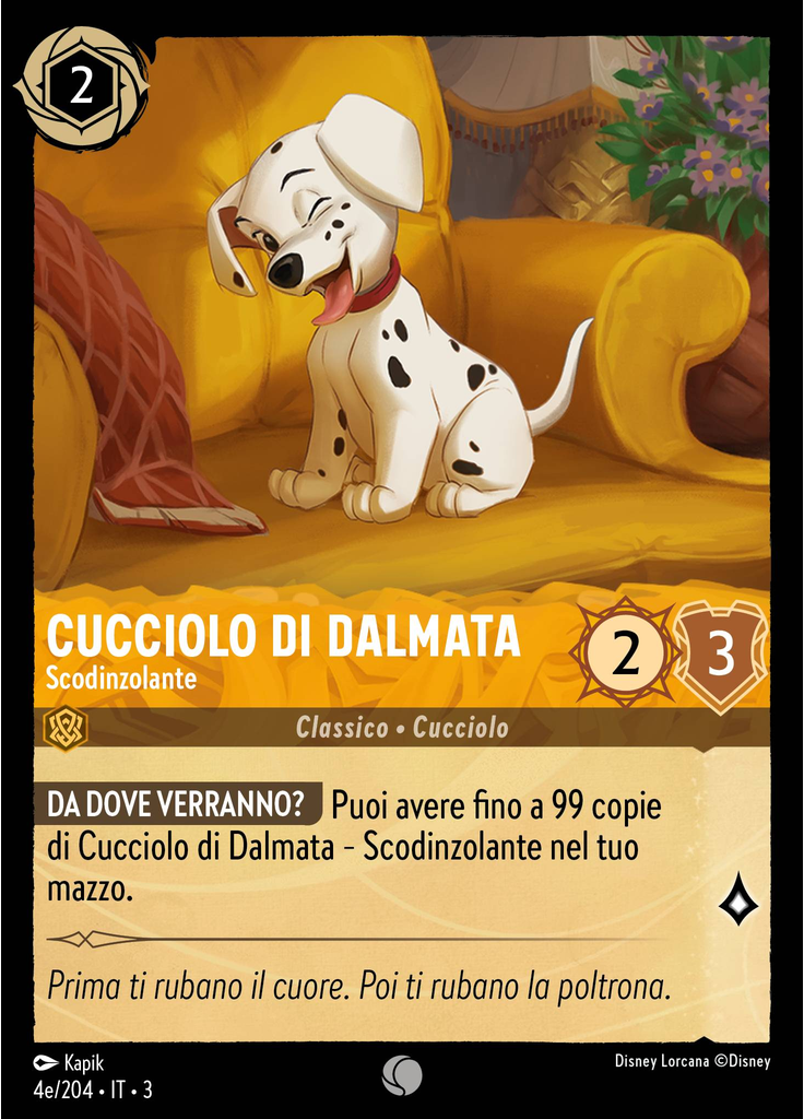 Dalmatian Puppy - Tail Wagger (Foil)