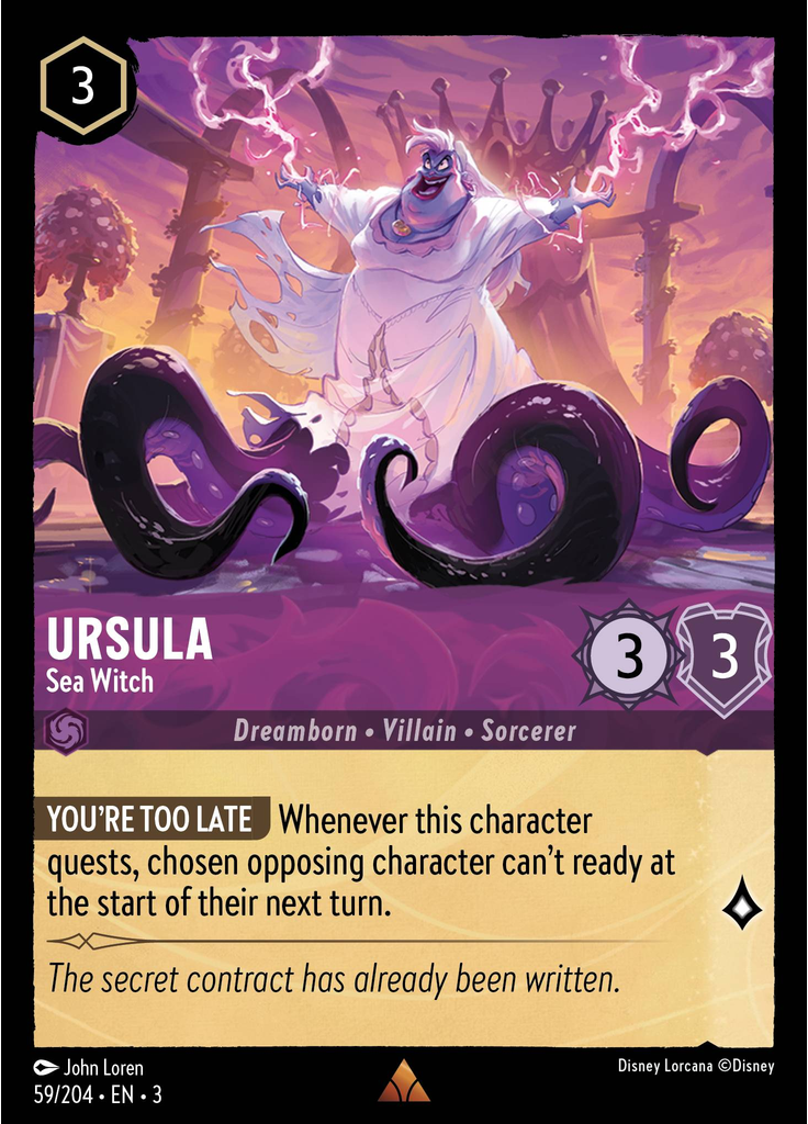 Ursula - Sea Witch (Foil)