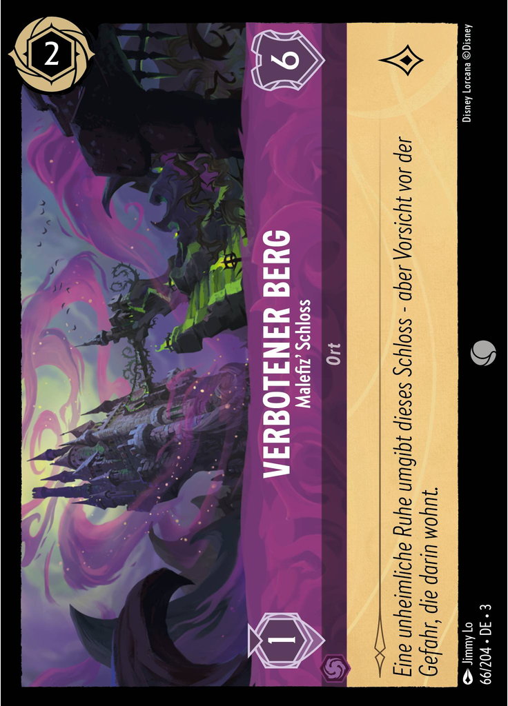 Forbidden Mountain - Maleficent's Castle (Foil)