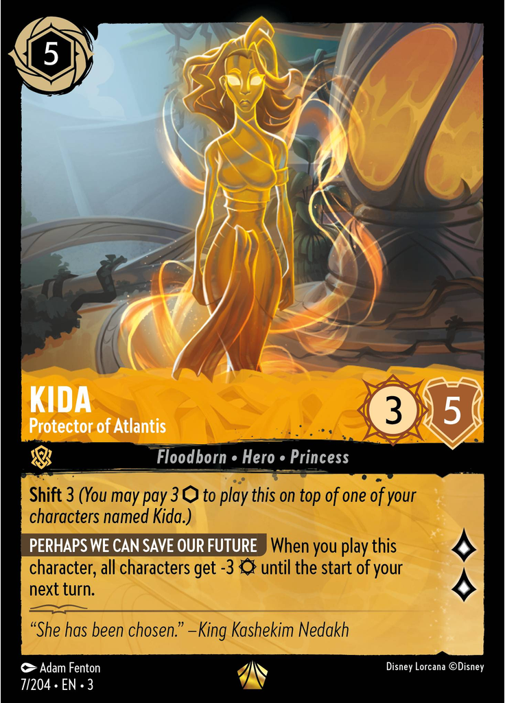 Kida - Protector of Atlantis (Foil)