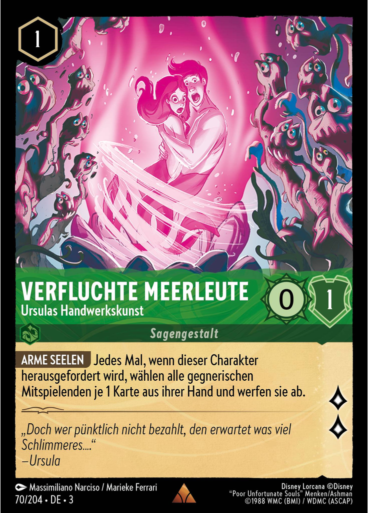 Cursed Merfolk - Ursula's Handiwork (Foil)