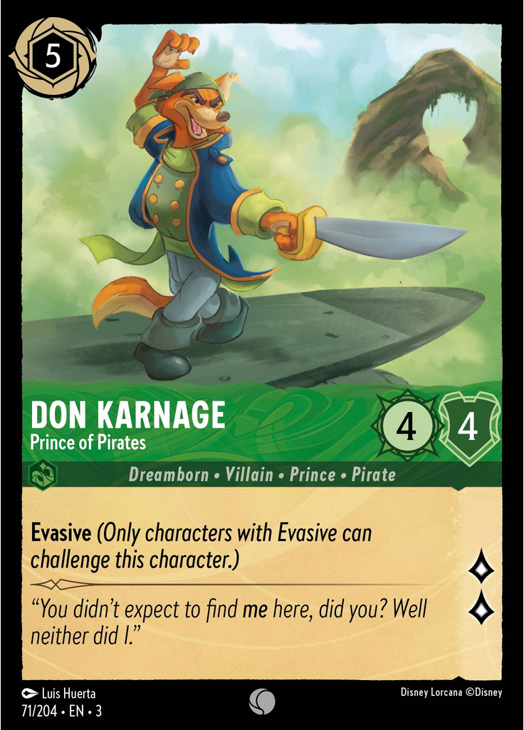 Don Karnage - Prince of Pirates (Foil)