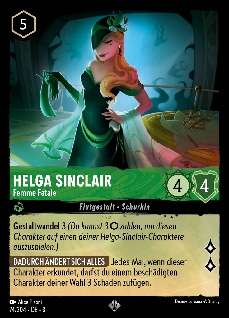 Helga Sinclair - Femme Fatale