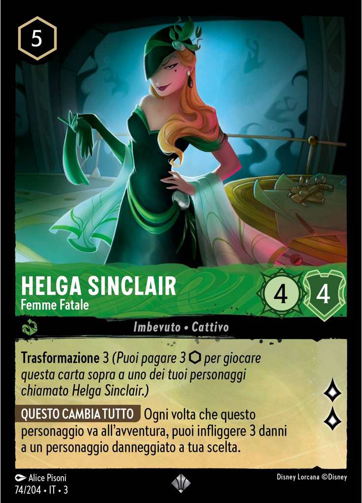 Helga Sinclair - Femme Fatale