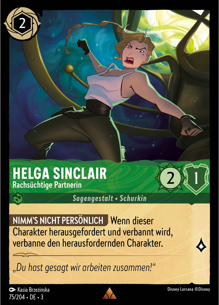 Helga Sinclair - Vengeful Partner