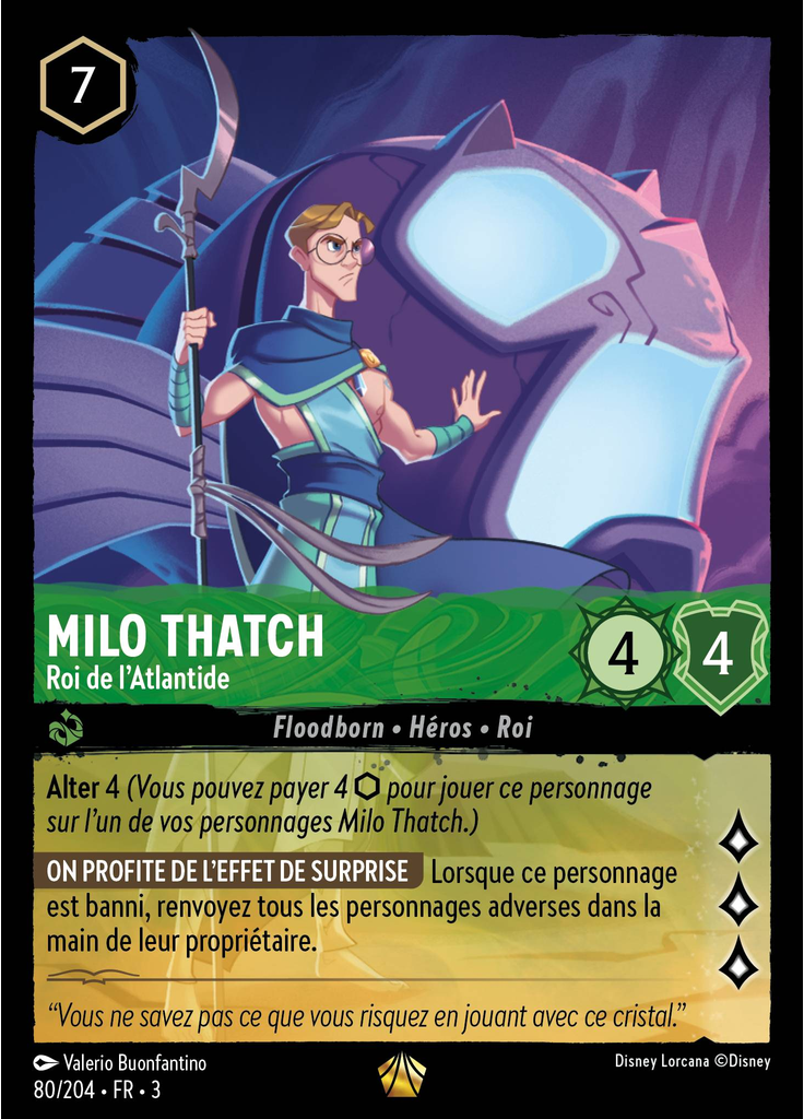 Milo Thatch - King of Atlantis