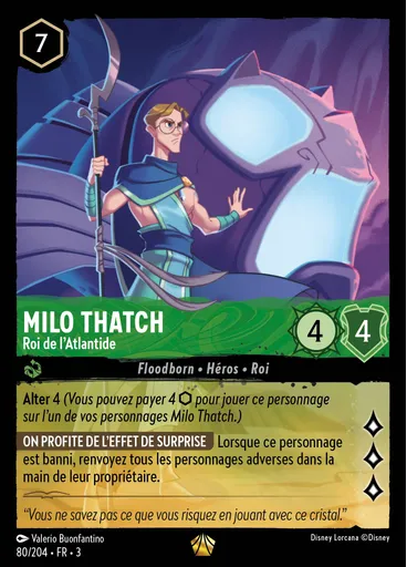 Milo Thatch - King of Atlantis