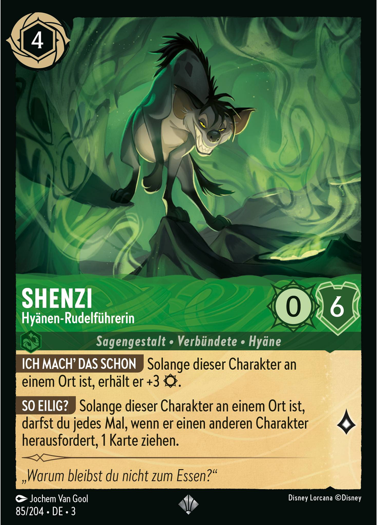 Shenzi - Hyena Pack Leader (Foil)