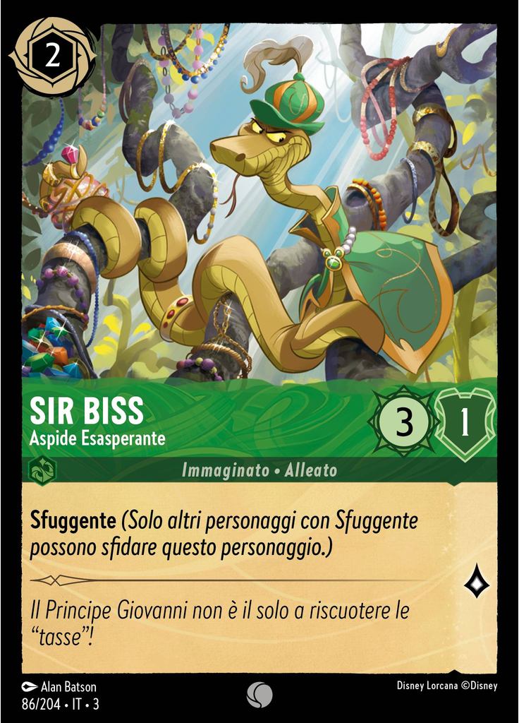 Sir Hiss - Aggravating Asp (Foil)