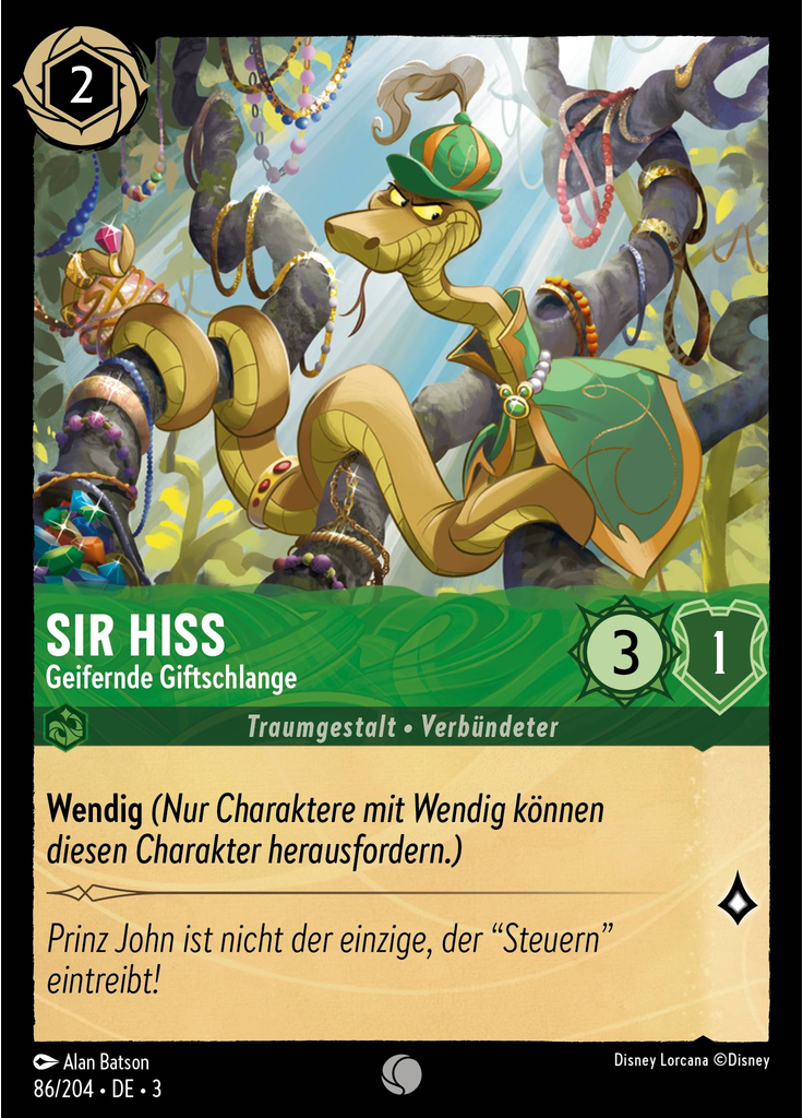 Sir Hiss - Aggravating Asp