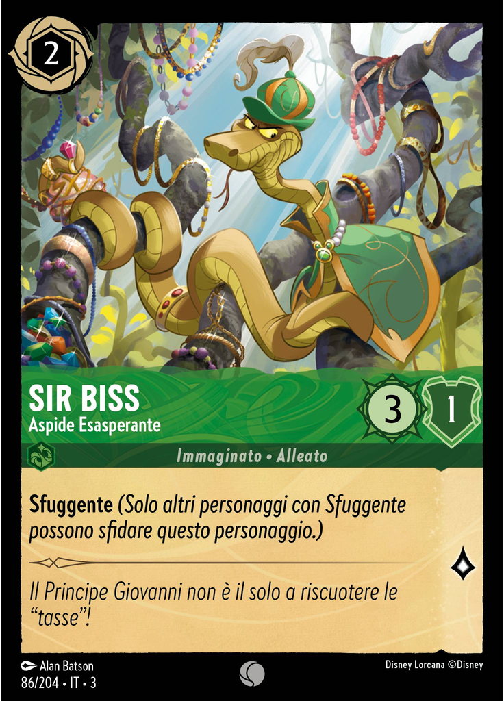 Sir Hiss - Aggravating Asp