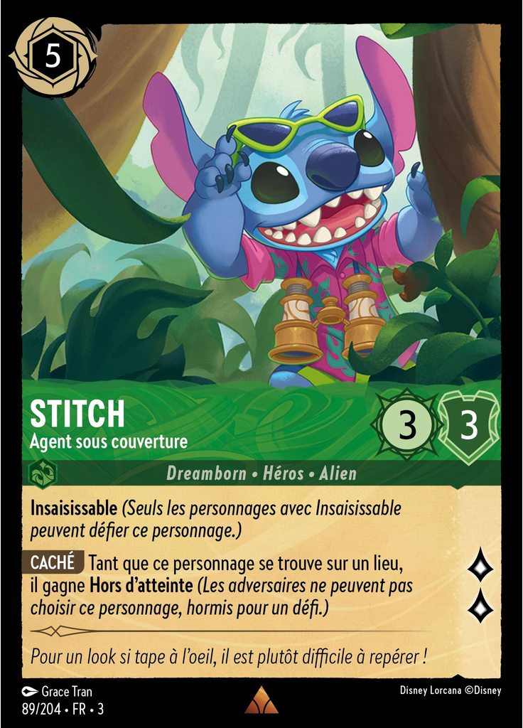 Stitch - Covert Agent (Foil)