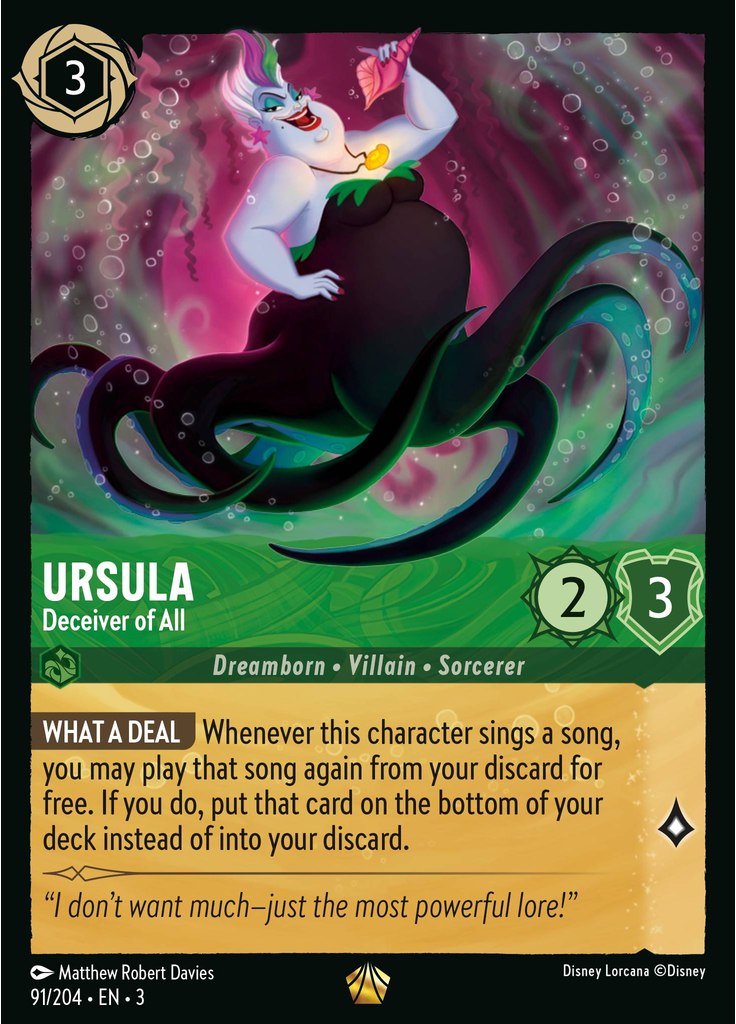 Ursula - Deceiver of All (Foil)